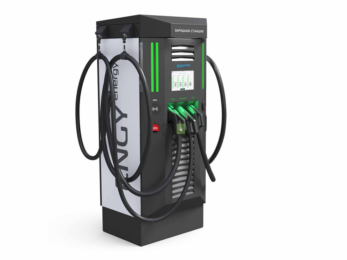 Зарядная станция Engy Energy CS4.2 120 кВт DC + 22 кВт AC (CCS2, CHAdeMO, GB/T, Type 2)
