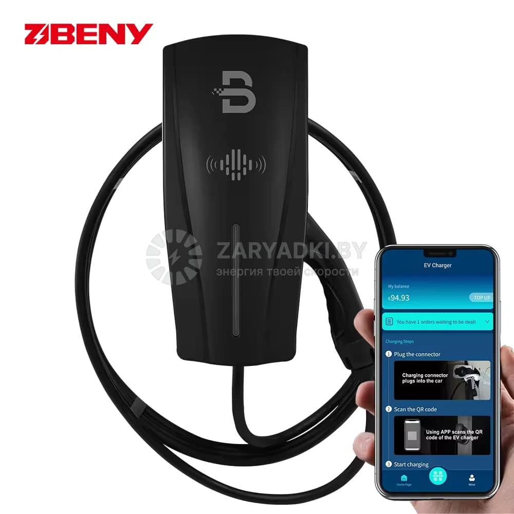 Зарядная станция Beny BCP-A2N-L 7.4kWt GB/T