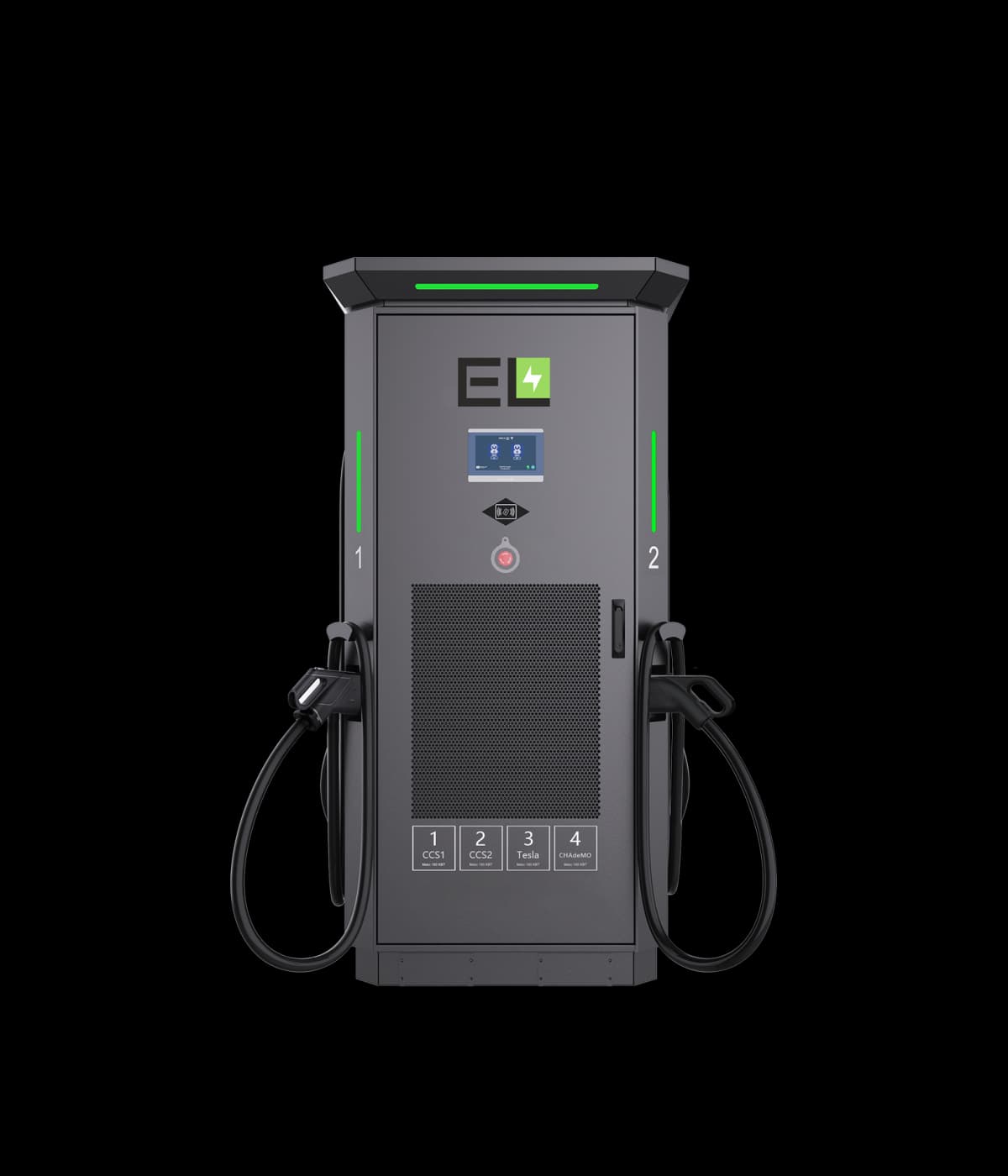 Зарядная станция Eco link 4 DC GBT +CCS2 + Chademo + CCS1 240 кВт