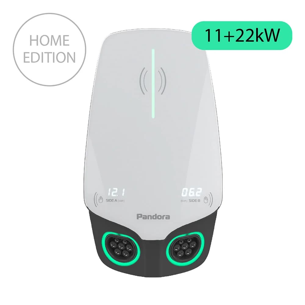 Зарядная станция для электромобилей Pandora Wall-E DUO Home Edition AC 11+22 кВт