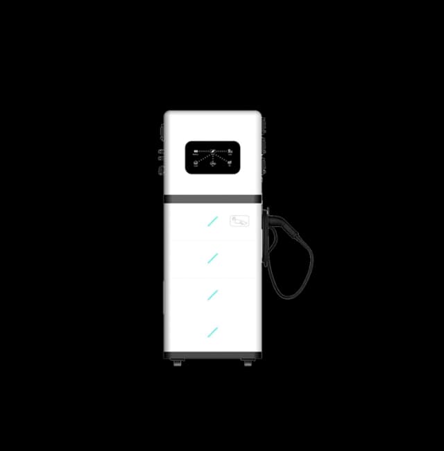Зарядная станция 7 кВт GBT с накопителем и солнечными панелями