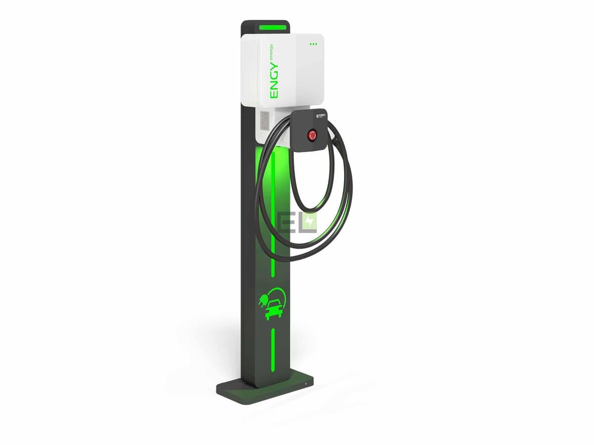 Зарядная станция Engy Energy CS5.2 — 22 кВт — AC (Type 2 / GB/T AC) — напольная