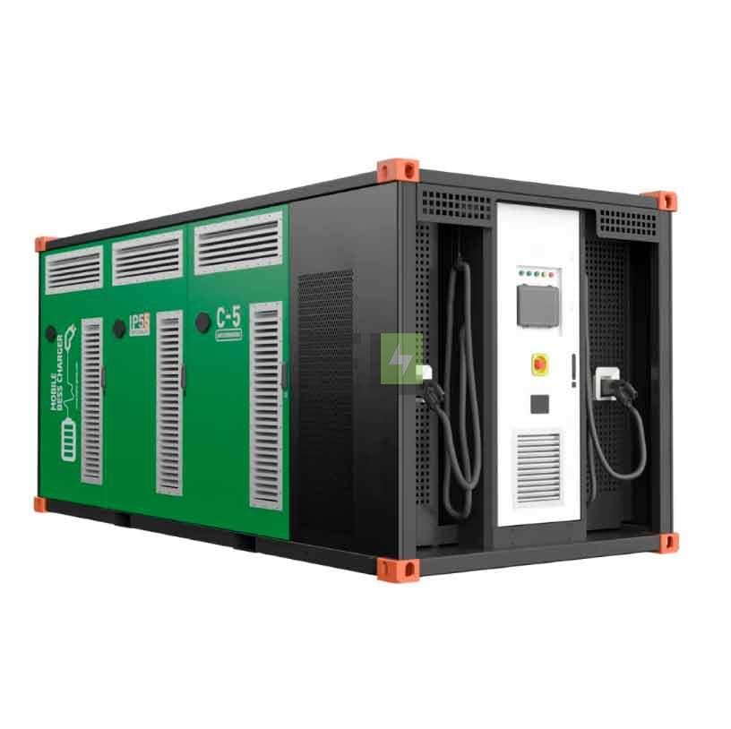 Мобильная зарядная станция BCH-800 — 600 кВт — CCS2 (накопитель 610 кВт·ч)