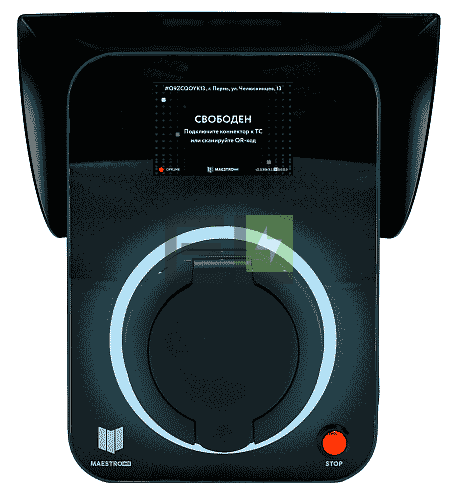 Козырек для зарядной станции Maestro MIDI и MIDI Steel